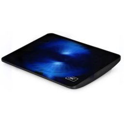 Cooler Laptop Stand notebook DeepCool 15.6" - 1* fan 140mm, blue LED, 1* USB, plastic, metal, black "WINDPAL MINI