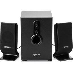 BOXE 2.1, RMS: 11W (2x3W + 5W), control volum, bass, black