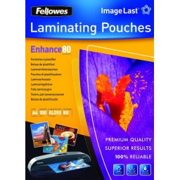 Folie de laminat Laminating pouch 80 µ, 216x303 mm - A4, 100 pcs, PREMIUM ImageLast