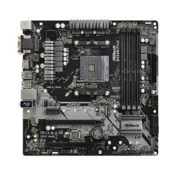 Placa de baza B450M PRO4, AM4, 4xSATA3, DDR4 3200, USB 3.0+3.1 (Type A+C)