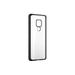 Husa Husa Benks Huawei Mate 20 Magic Glitz Electroplated Transparent/Negru