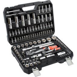 Trusa chei tubulare si antrenor profesionala YT-38791 , 1/4"-1/2", 108buc