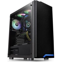 Carcasa Thermaltake TG H100, tower case (black, Tempered Glass)
