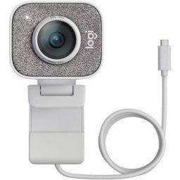Camera web StreamCam, USB-C, Alb