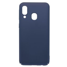 Husa Just Must Carcasa Uvo Samsung Galaxy A20e Navy (material fin la atingere, slim fit)