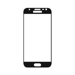 Lemontti Folie Sticla Curbata Samsung Galaxy J3 (2017) Black (1 fata, 9H, 3D)