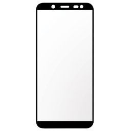 Lemontti Folie Sticla Full Fit Samsung Galaxy A6 (2018) / J6 (2018) Black (1 fata, 9H, 0.33mm)