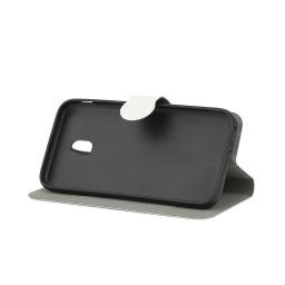 Husa Lemontti Husa Book Jelly Samsung Galaxy J3 (2017) Alb