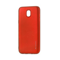 Husa Meleovo Husa Silicon Soft Slim Samsung Galaxy J5 (2017) Red (aspect mat)