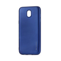Husa Meleovo Husa Silicon Soft Slim Samsung Galaxy J5 (2017) Blue (aspect mat)