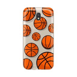 Husa Lemontti Husa Silicon Art Samsung Galaxy J5 (2017) Basketball