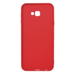 Husa Lemontti Husa Silicon Silky Samsung Galaxy J4 Plus Rosu