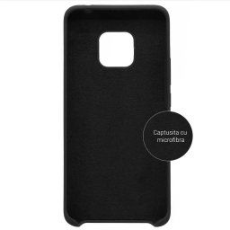 Husa Devia Husa Silicon Nature Series Huawei Mate 20 Pro Black