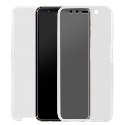 Husa Lemontti Husa Silicon Full Cover 360� Samsung Galaxy A7 (2018) Transparent