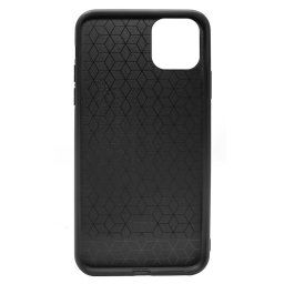 Husa Meleovo Carcasa Glass Diamond iPhone 11 Pro Max Gray (spate de sticla)