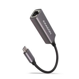 Placa de retea Adaptor retea Gigabit, Axagon ADE-TRC, USB 3.2 Gen 1, Metalic, Gri, Conector USB Tip C