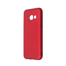 Husa Just Must Carcasa Uvo Samsung Galaxy A3 (2017) Red (material fin la atingere, slim fit)