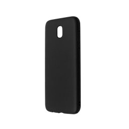 Husa Just Must Carcasa Uvo Samsung Galaxy J7 (2017) Black (material fin la atingere, slim fit)