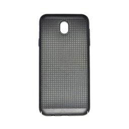 Husa Just Must Carcasa Simo II Samsung Galaxy J7 (2017) Black (gaurele pentru disiparea caldurii)