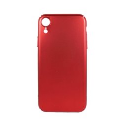 Husa Just Must Carcasa Uvo iPhone XR Red (material fin la atingere, slim fit)
