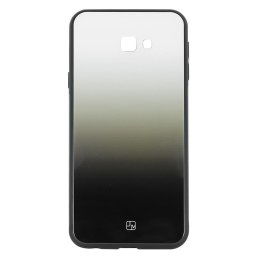 Husa Just Must Carcasa Glass Gradient Samsung Galaxy J4 Plus White-Black (spate din sticla)