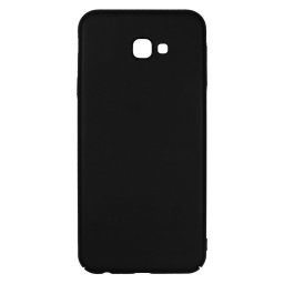 Husa Just Must Carcasa Uvo Samsung Galaxy J4 Plus Black (material fin la atingere, slim fit)