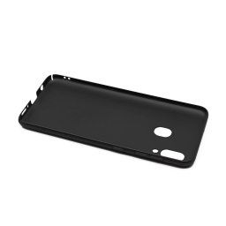 Husa Just Must Carcasa Uvo Samsung Galaxy A20 / A30 Black (material fin la atingere, slim fit)