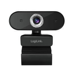 Camera web Pro full HD USB webcam with microphone Negru