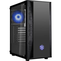 Carcasa SilverStone FARA B1 RGB, tower case (black, side panel made of tempered glass)