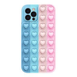Husa Lemontti Husa Heart Pop it iPhone XR Multicolor 1