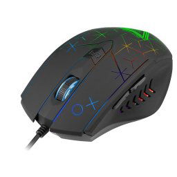 Mouse GameZone XO, RGB LED, USB, Black