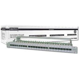 Digitus 19" CAT 6a Patch Panel gray