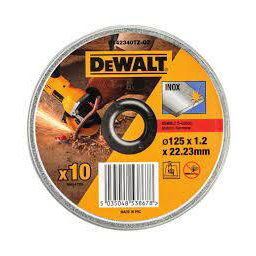 Dewalt cutting disc DT42340TZ-QZ stainless steel - flat 125mmx1.2mm