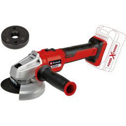 Einhell Polizor unghiular AXXIO 18/125 Q (rosu/negru, fara baterie/incarcator)