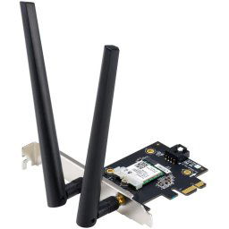 AX1800 Dual Band PCI-E WiFi 6 (802.11ax). Bluetooth 5.2, WPA3