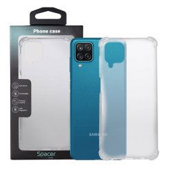 Husa HUSA SMARTPHONE Spacer pentru Samsung Galaxy A12, grosime 1.5mm, protectie suplimentara antisoc la colturi, material flexibil TPU, transparenta "SPPC-SM-GX-A12-CLR