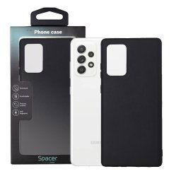 Husa HUSA SMARTPHONE Spacer pentru Samsung Galaxy A52S, grosime 1.5mm, material flexibil TPU, negru "SPPC-SM-GX-A52S-TPU