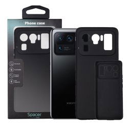 Husa HUSA SMARTPHONE Spacer pentru Xiaomi Mi 11 Ultra 5G, grosime 1.5mm, material flexibil TPU, negru "SPPC-XI-MI-11U5G-TPU