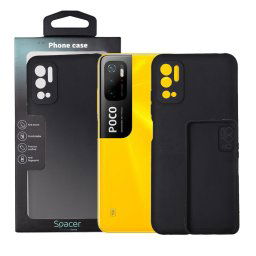 Husa HUSA SMARTPHONE Spacer pentru Xiaomi Pocophone M3 Pro 5G, grosime 1.5mm, material flexibil TPU, negru "SPPC-XI-PC-M3P5G-TPU