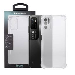 Husa HUSA SMARTPHONE Spacer pentru Xiaomi Pocophone M3 Pro 5G, grosime 1.5mm, protectie suplimentara antisoc la colturi, material flexibil TPU, transparenta "SPPC-XI-PC-M3P5G-CLR
