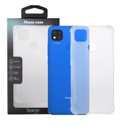 Husa HUSA SMARTPHONE Spacer pentru Xiaomi Redmi 9C, grosime 1.5mm, protectie suplimentara antisoc la colturi, material flexibil TPU, transparenta "SPPC-XI-RM-9C-CLR