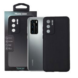 Husa HUSA SMARTPHONE Spacer pentru Huawei P 40, grosime 1.5mm, material flexibil TPU, negru "SPPC-HU-P-40-TPU