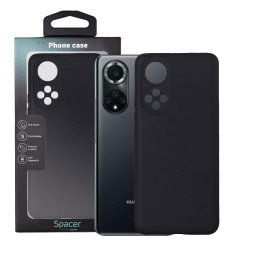 Husa HUSA SMARTPHONE Spacer pentru Huawei Nova 9, grosime 2mm, material flexibil silicon + interior cu microfibra, negru "SPPC-HU-N9-SLK