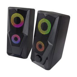USB SPEAKER 2.0 LED RAINBOW BAILA