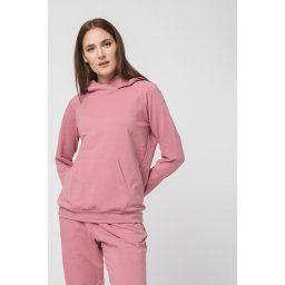 Geci si veste femei HANORAC COTON RAGLAN FEMEI PINK-M