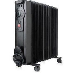 Calorifer BXRA1500E 1500 W, 2 Trepte incalzire, Protectie supraincalzire Negru