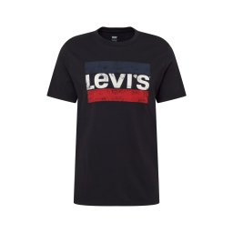 LEVI'S ® Tricou 'Sportswear Graphic T-Shirt' bleumarin / roşu închis / negru / alb