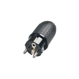 Solight P76 - Ștecher de cauciuc pentru spații cu umiditate 230V/16A
