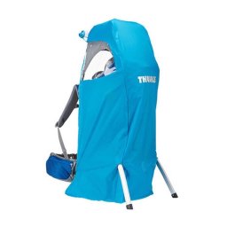 Husa de protectie ploaie pentru rucsacuri transport copii, Thule, Sapling Child Carrier, Albastru