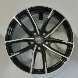 Janta aliaj Renault Original Black Polished 8xR18 5x114.3 ET48